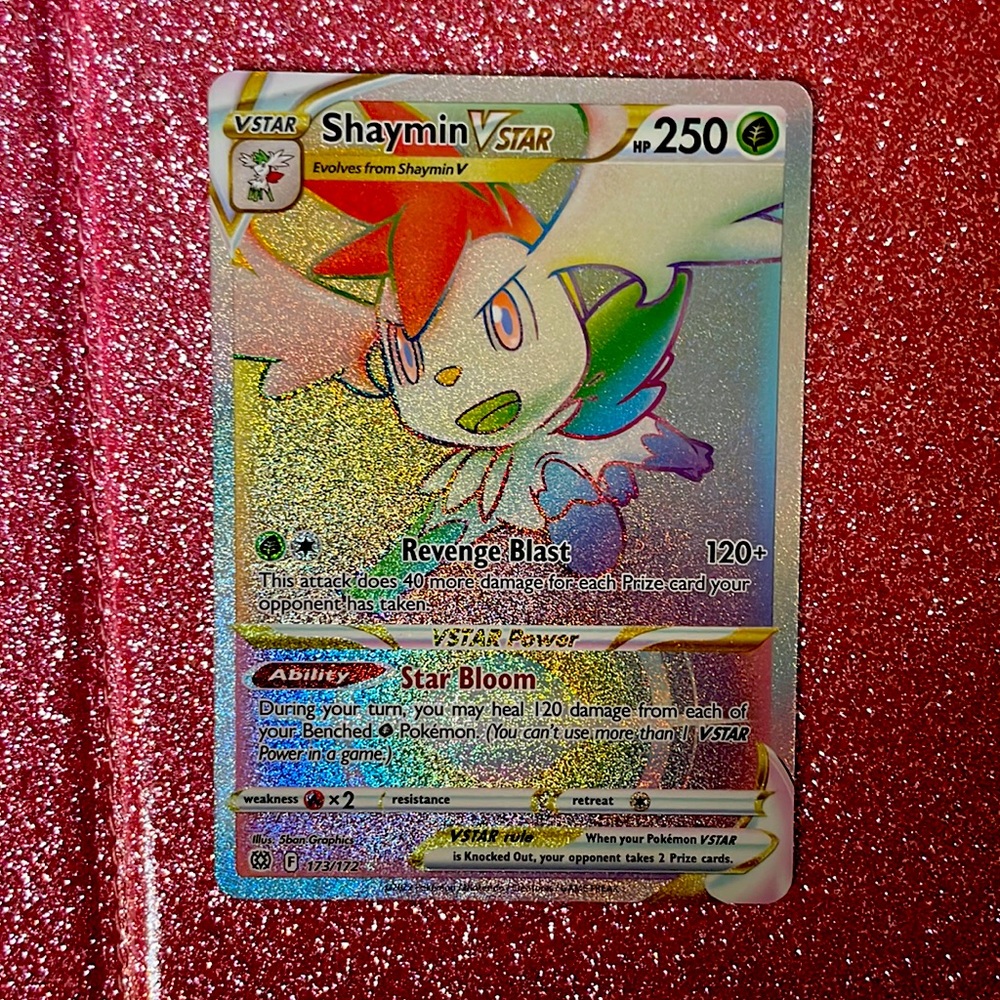 Shaymin Vstar rainbow